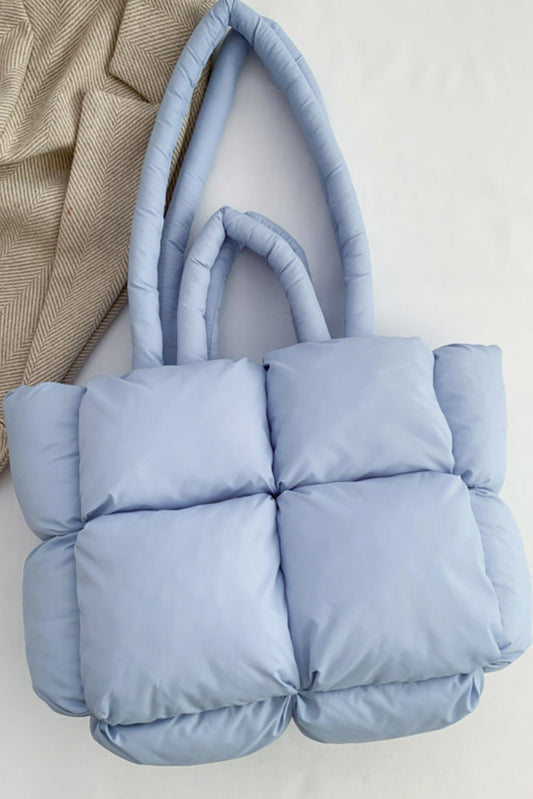 羽绒手提单肩包