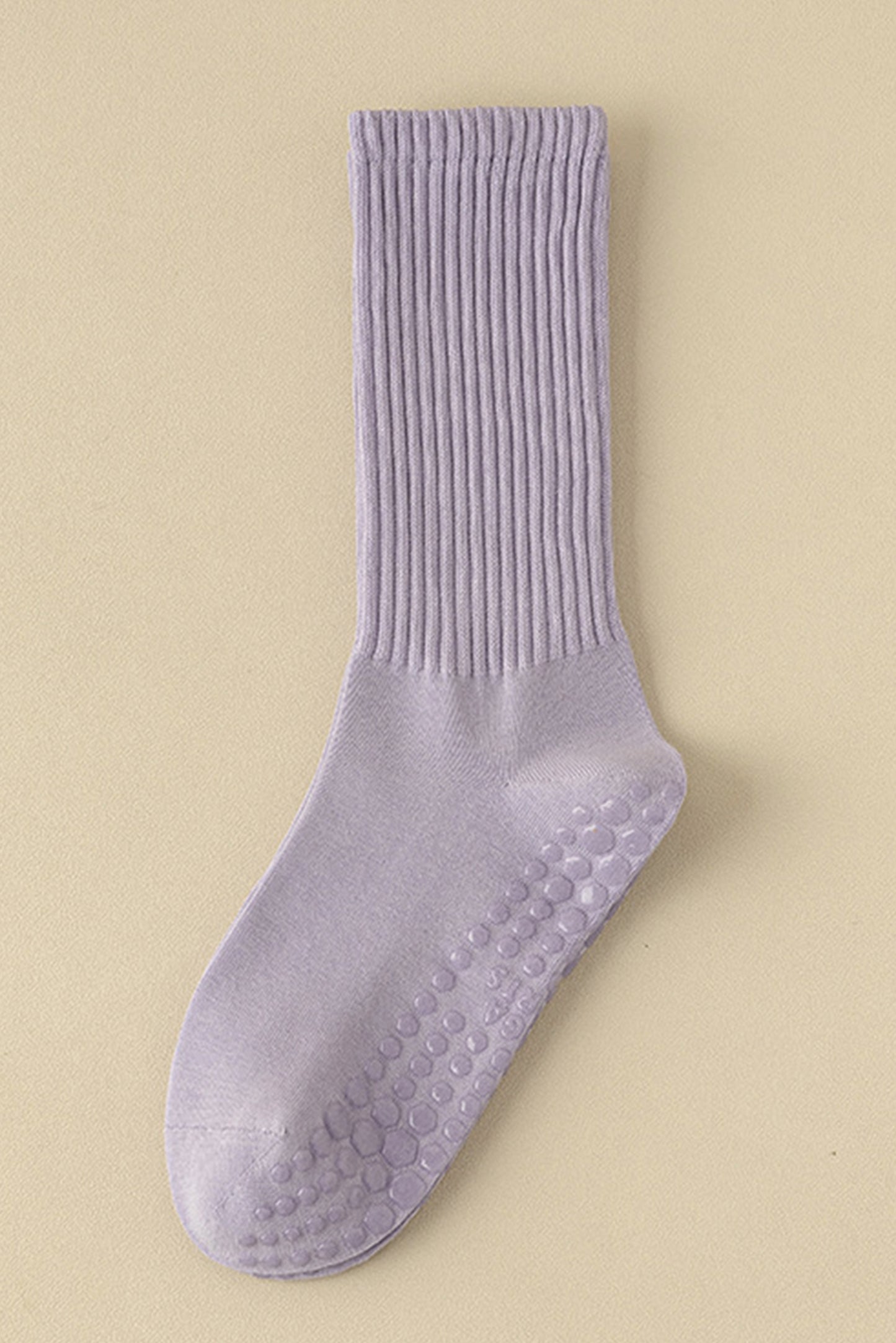 针织防滑中筒袜