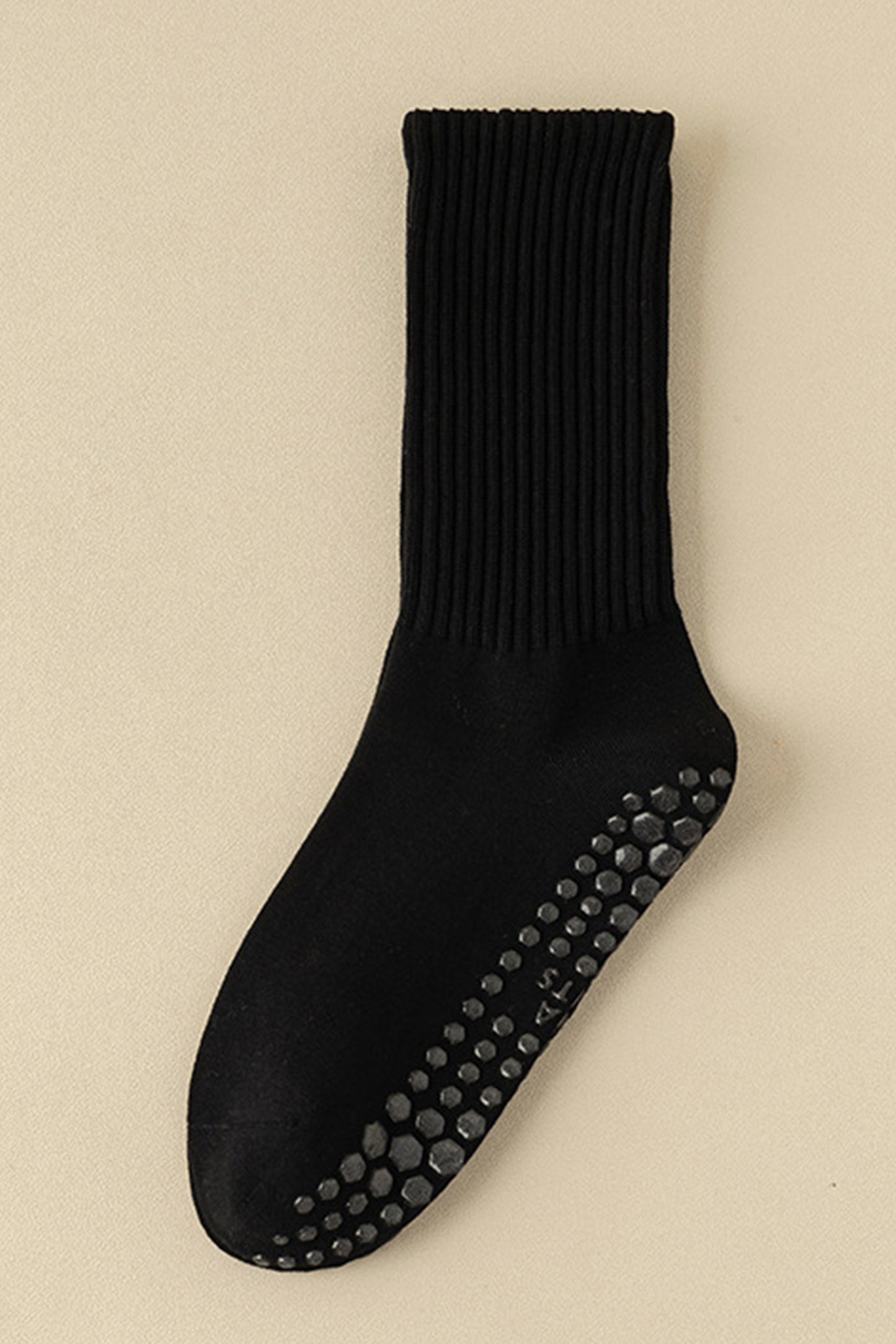 针织防滑中筒袜