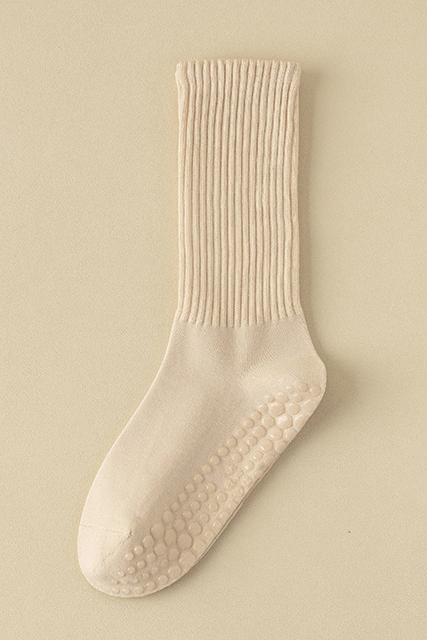 针织防滑中筒袜