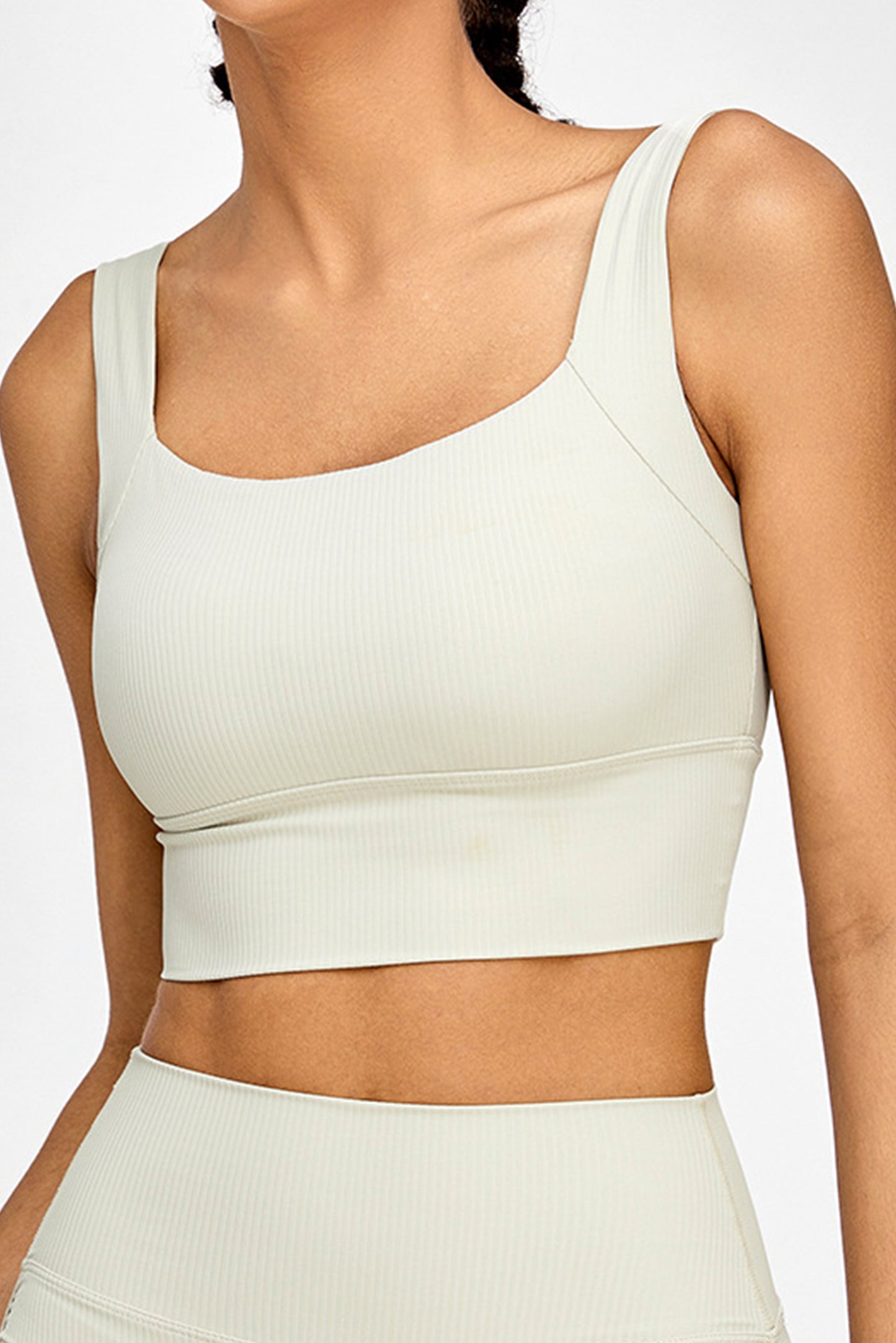 螺纹U型美背背心