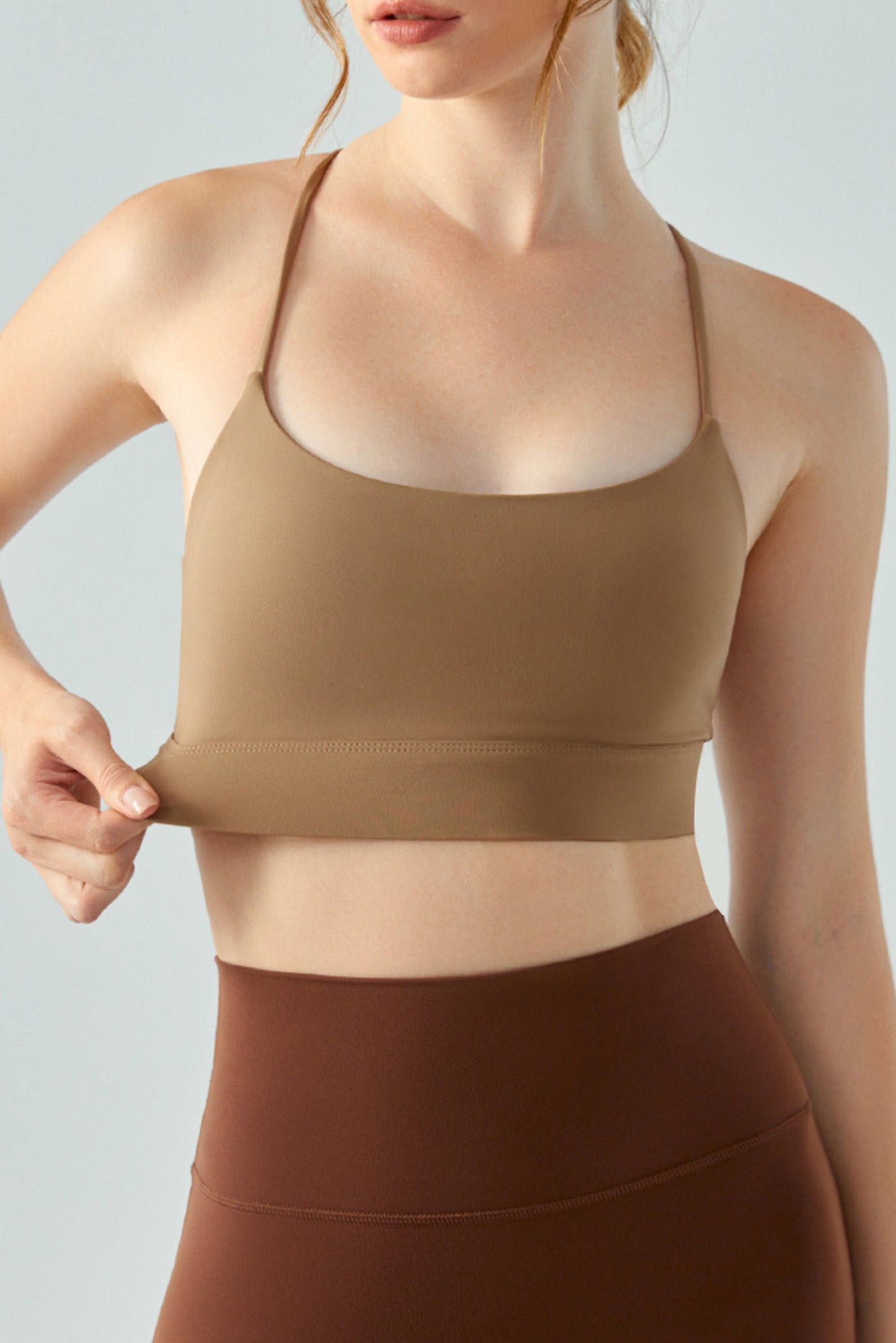 三角美背瑜伽文胸