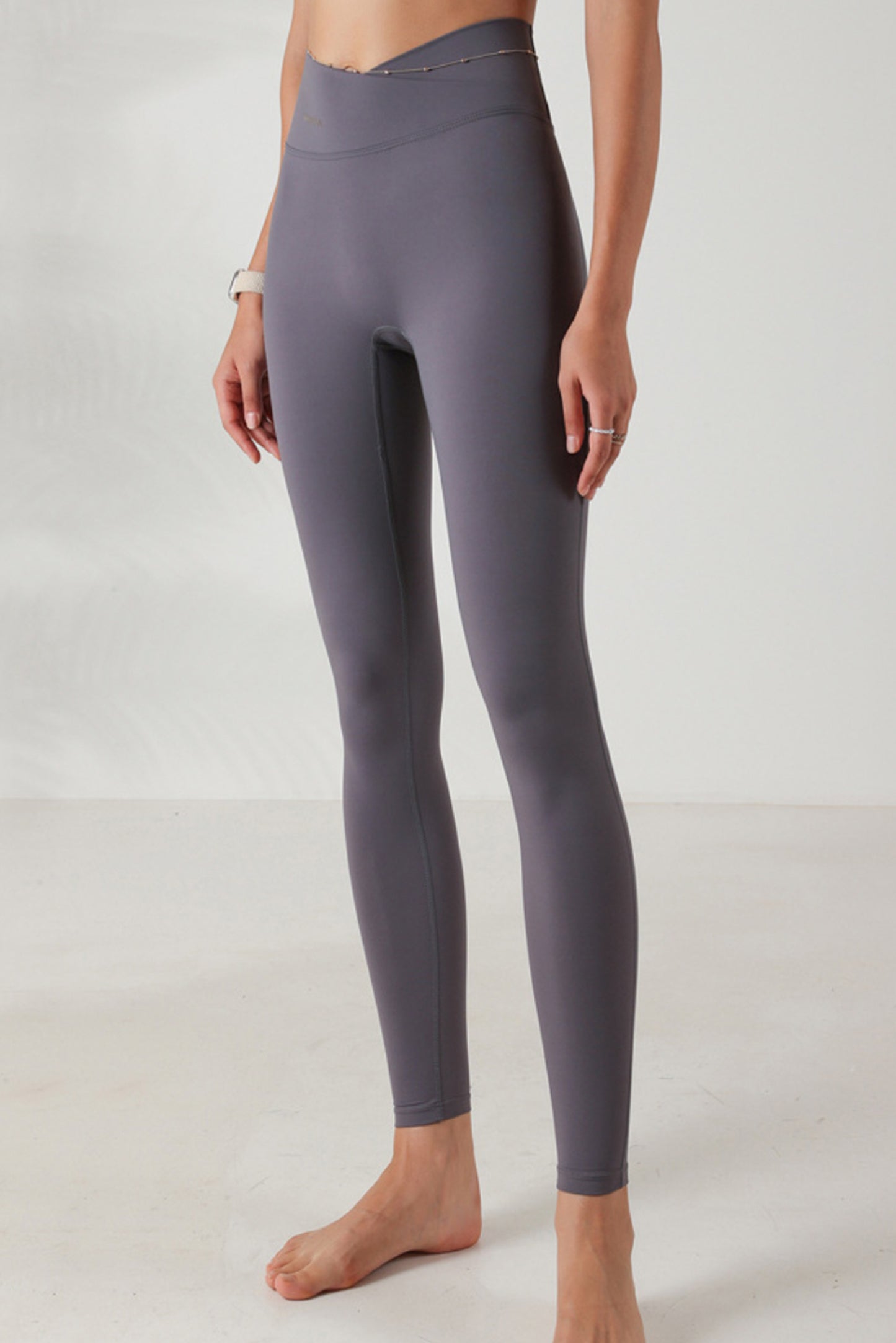 显瘦双面磨毛紧身裤