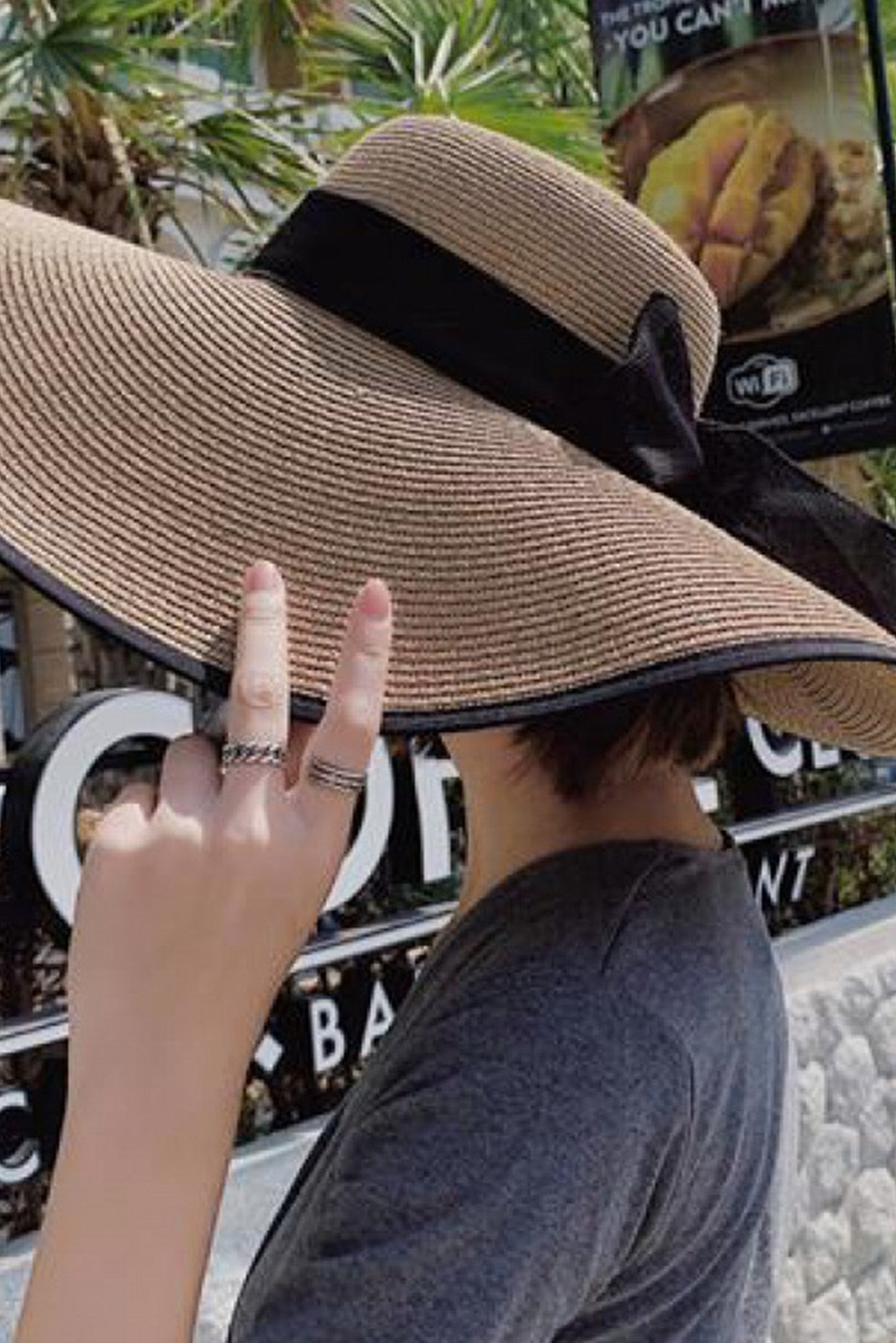 网红遮阳帽HAT