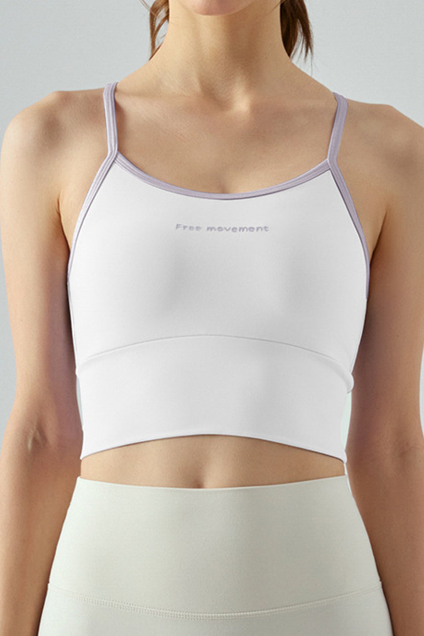 X型交叉细肩带文胸