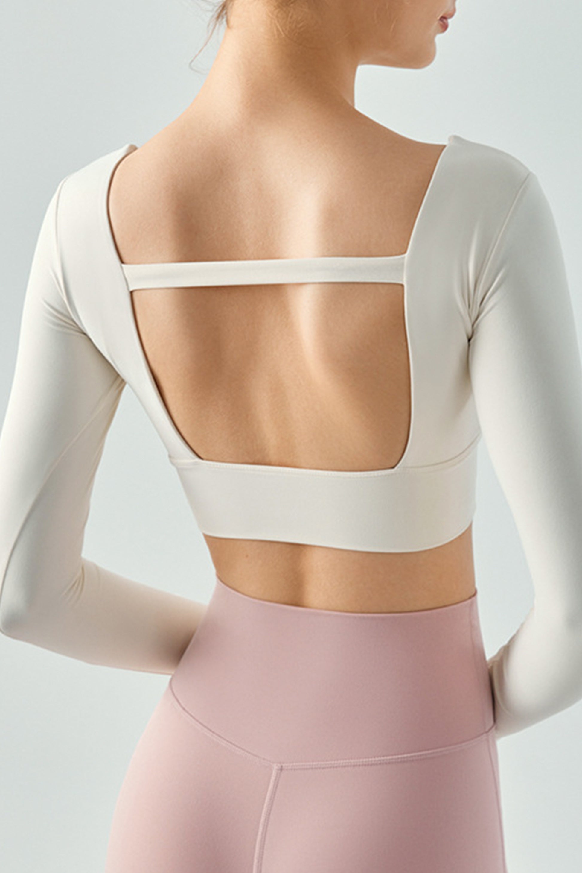 ALO Yoga Barre long Sleeve Wrap Top