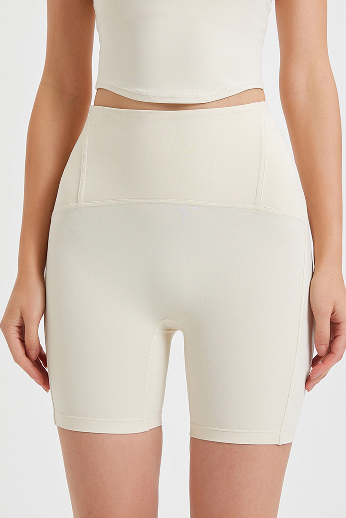 塑形高腰提臀四分裤