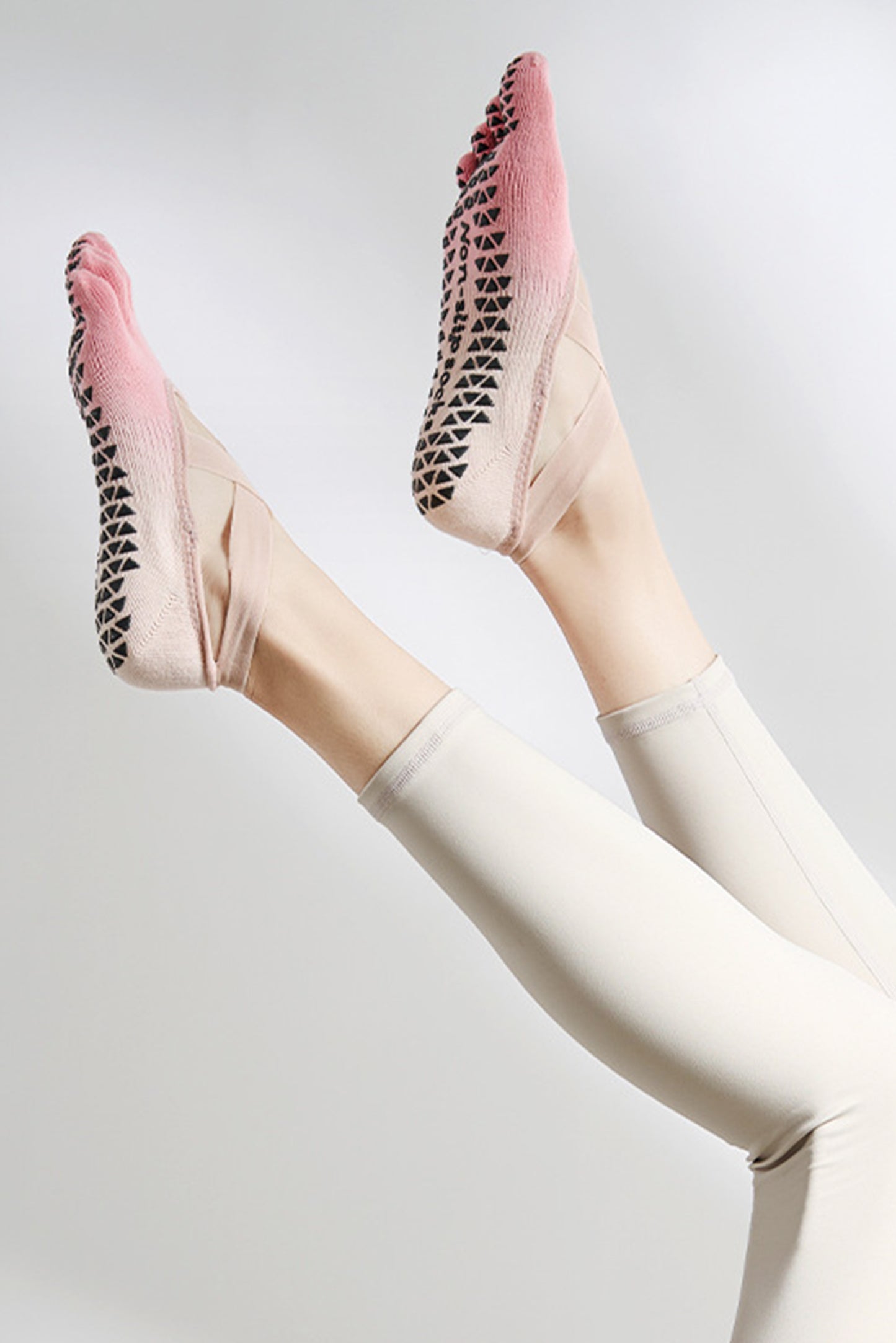 渐变防滑瑜伽袜