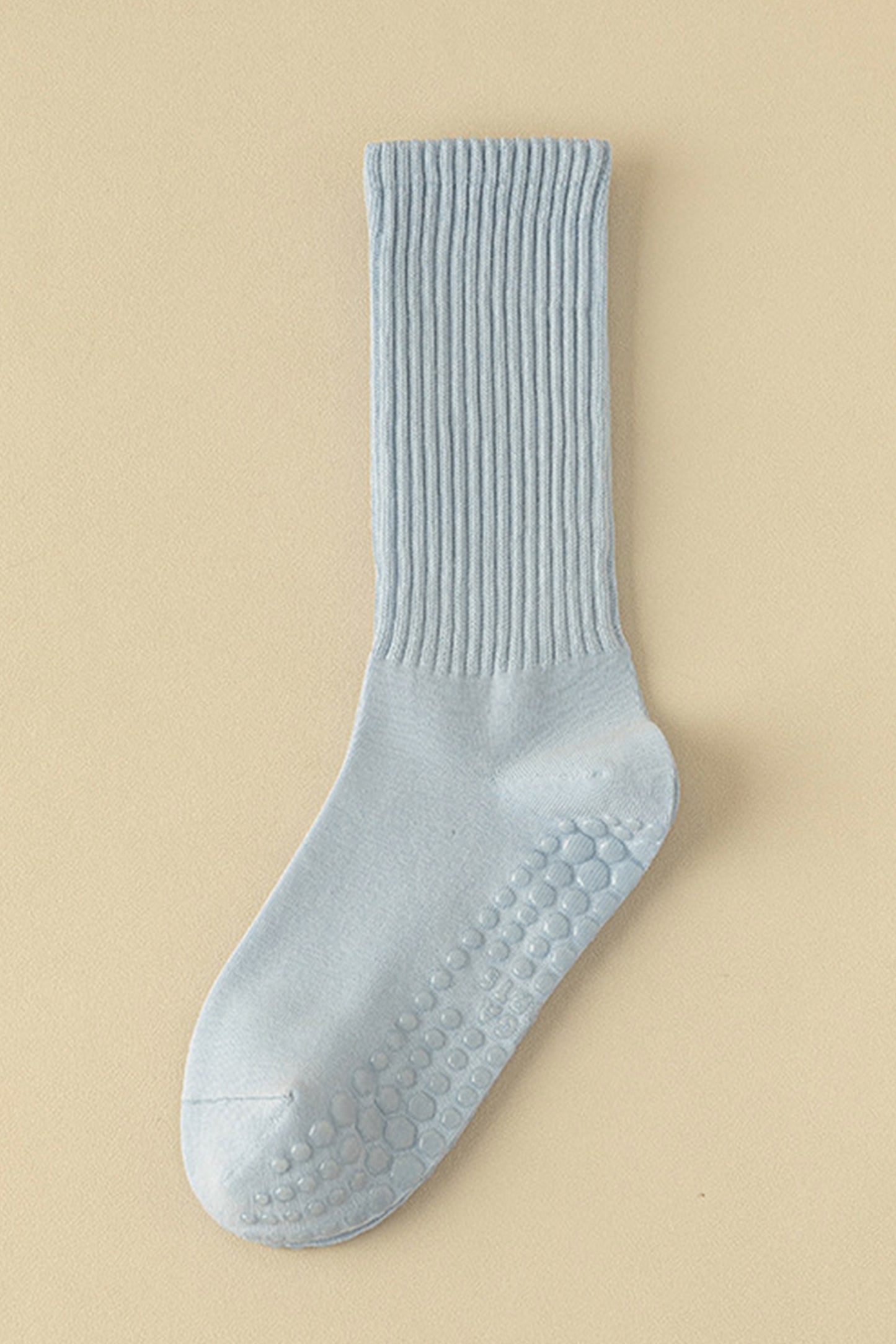 针织防滑中筒袜
