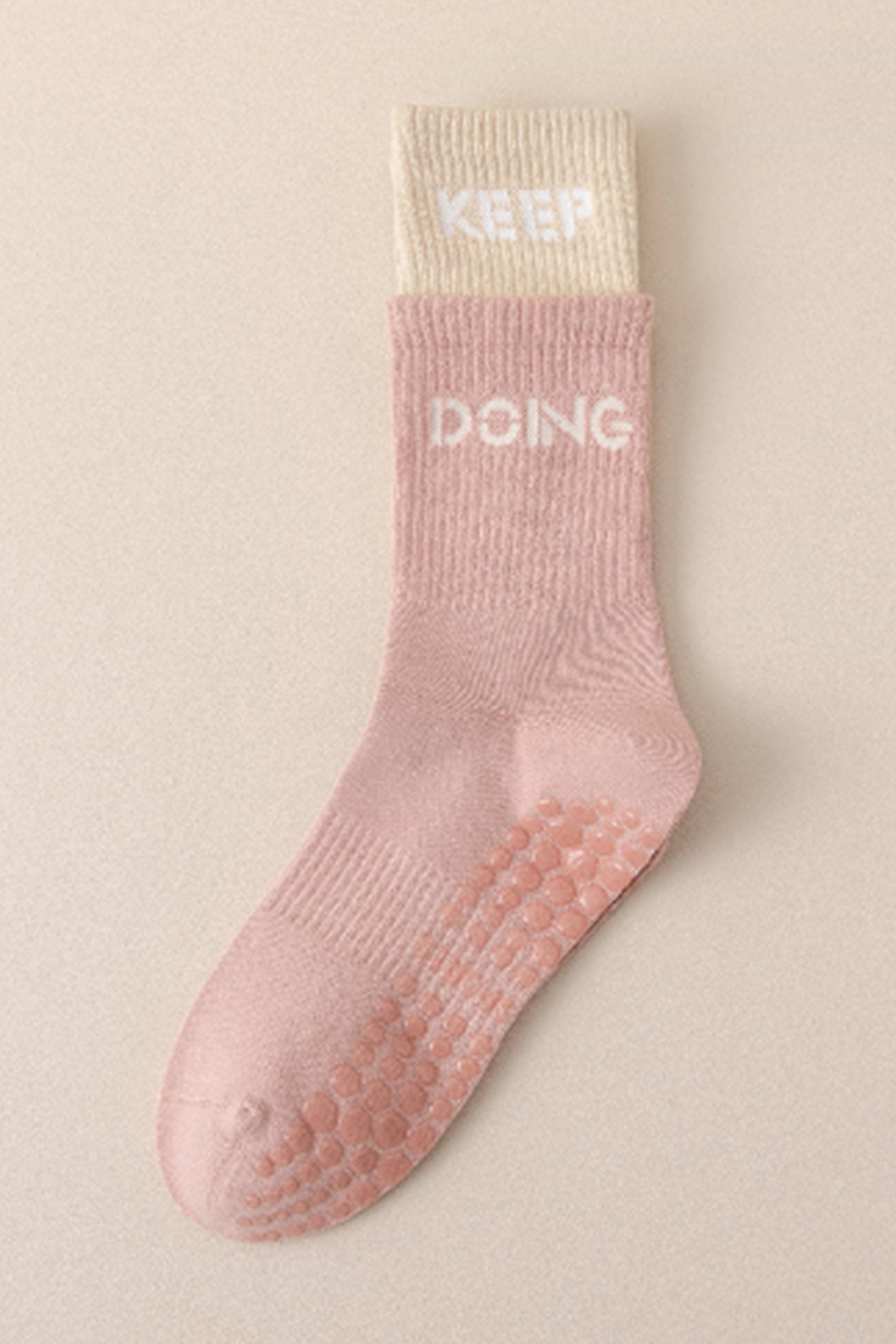 专业中筒防滑瑜伽袜