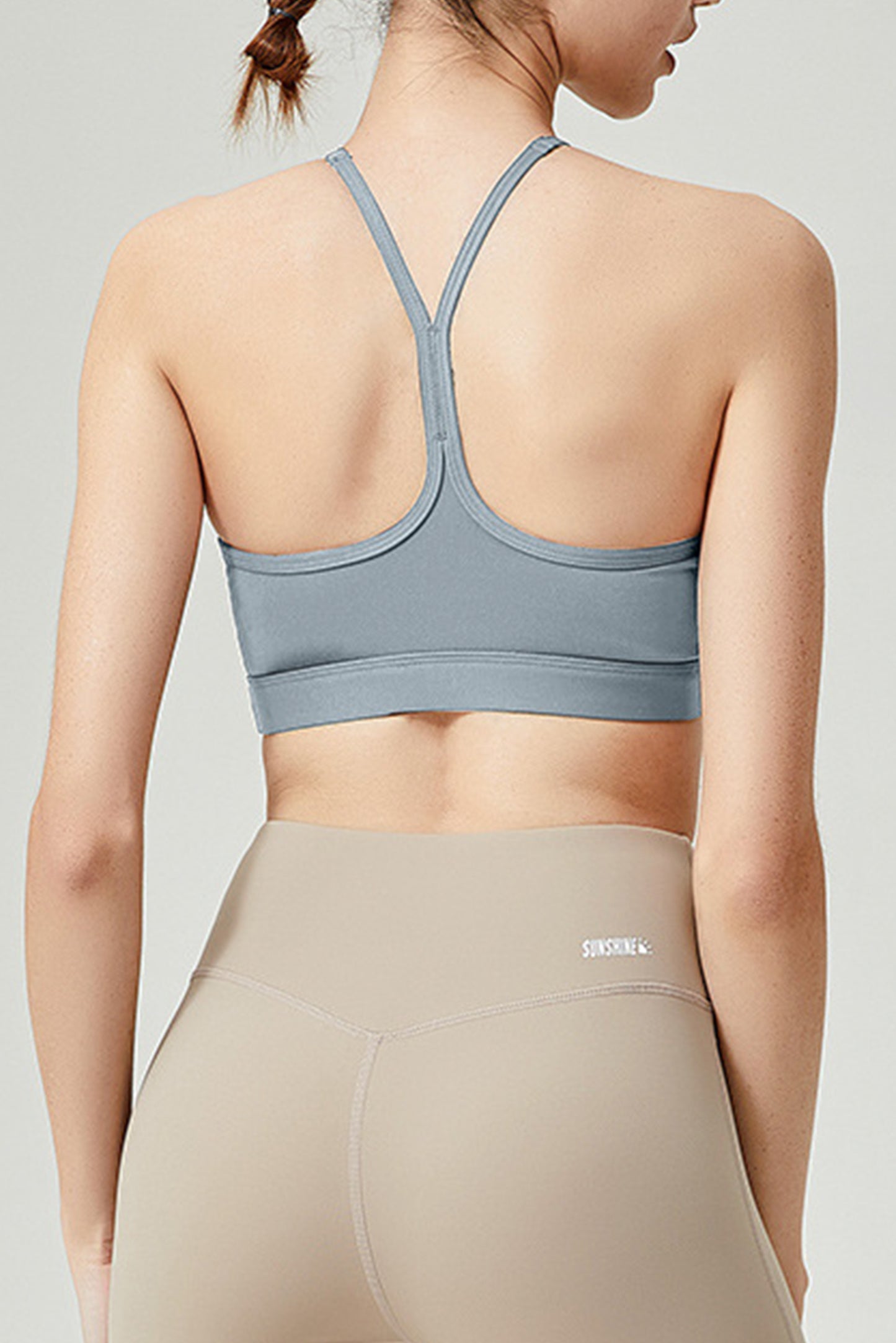 挂脖Y字蝴蝶背文胸