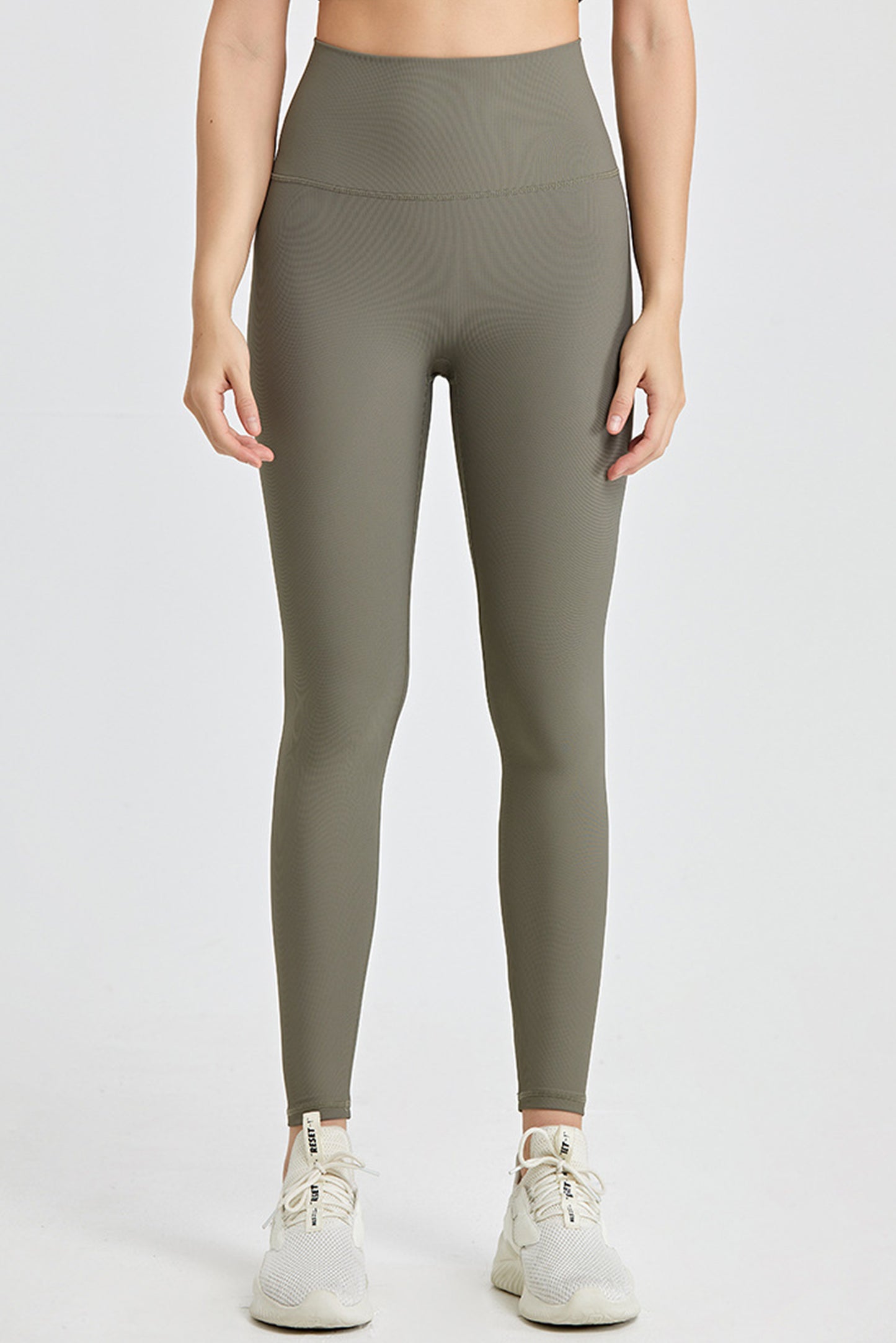 后口袋高腰蜜桃裤