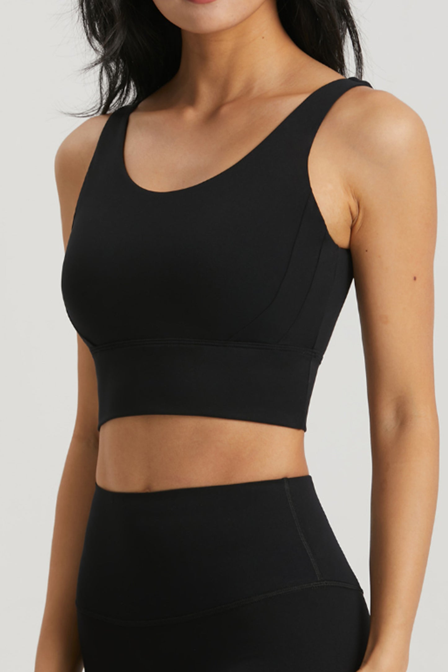 三角固定杯瑜伽文胸