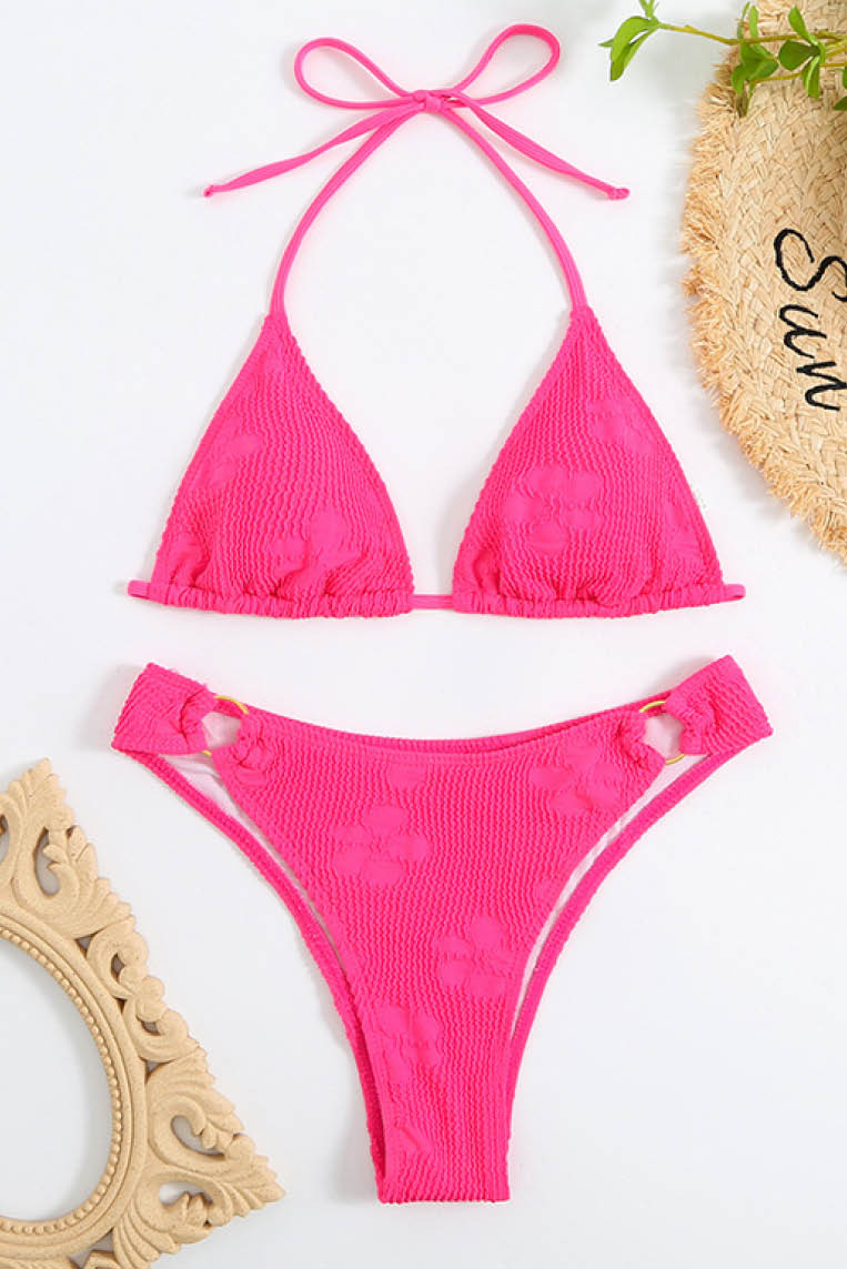 环扣吊带比基尼