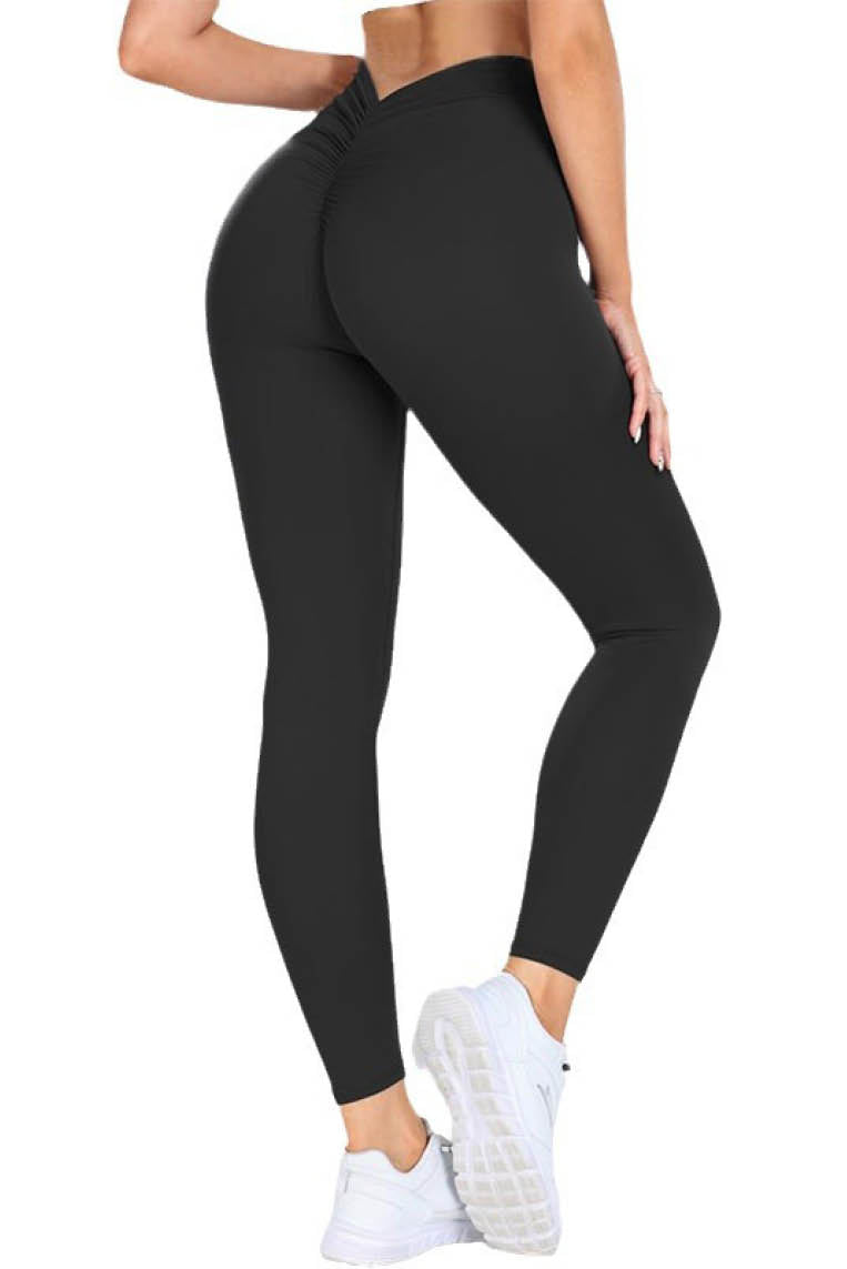 V腰提臀美式瑜伽长裤