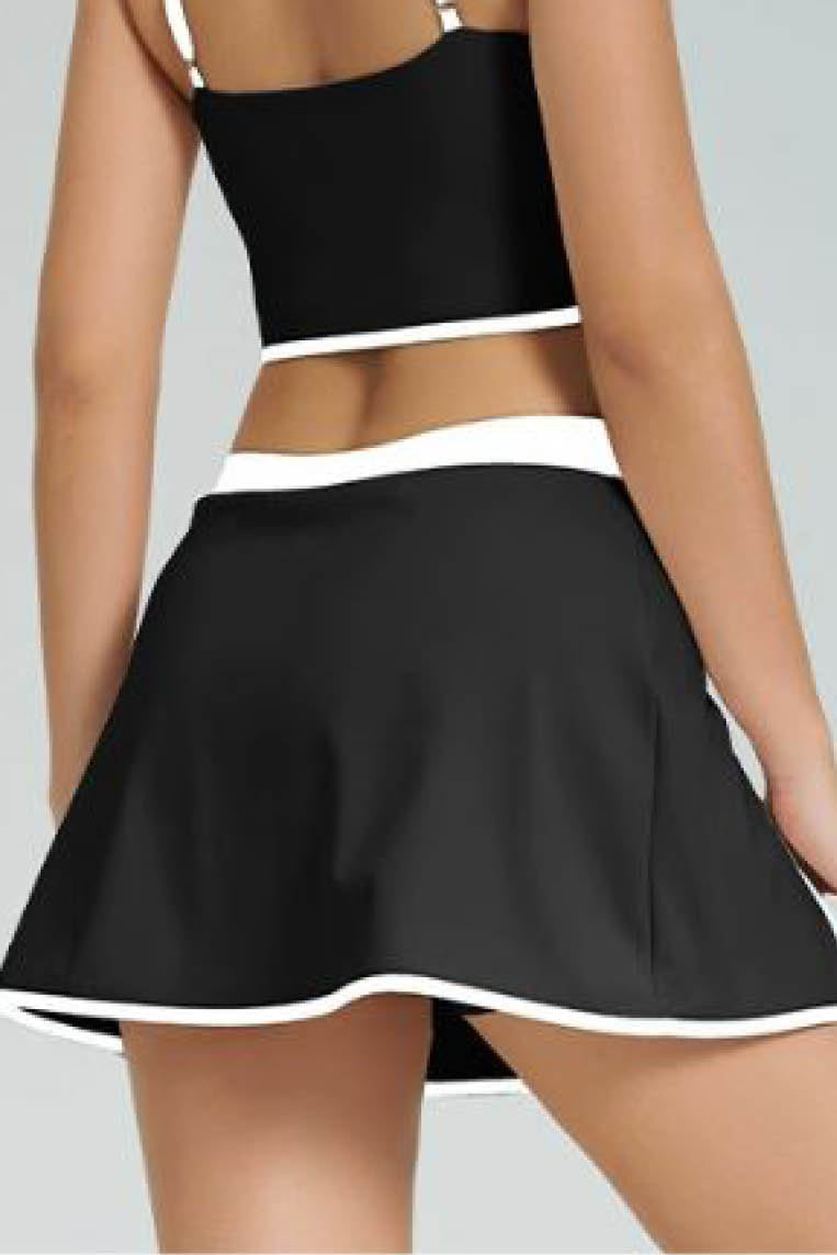 速干防走光运动短裙