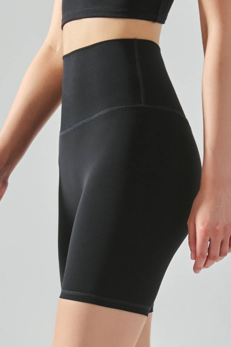 凉感无尺码四分紧身裤