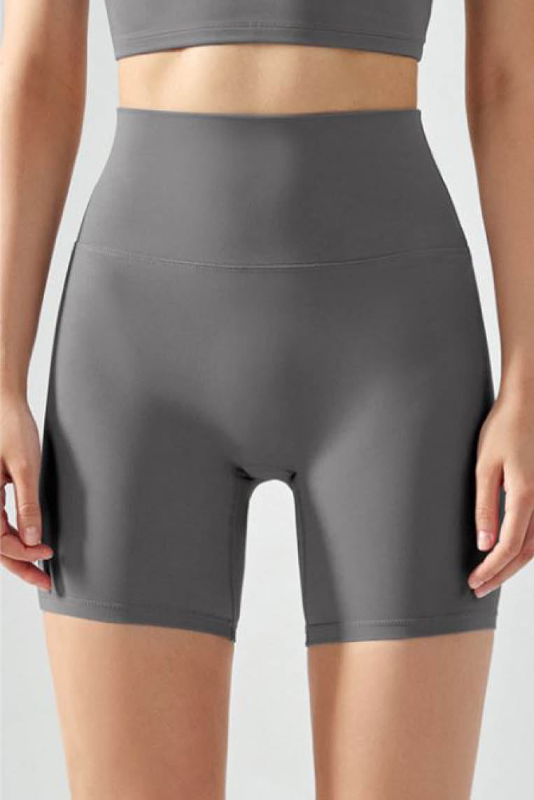 凉感无尺码四分紧身裤