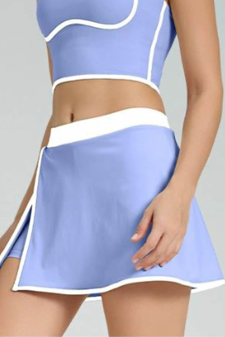 速干防走光运动短裙