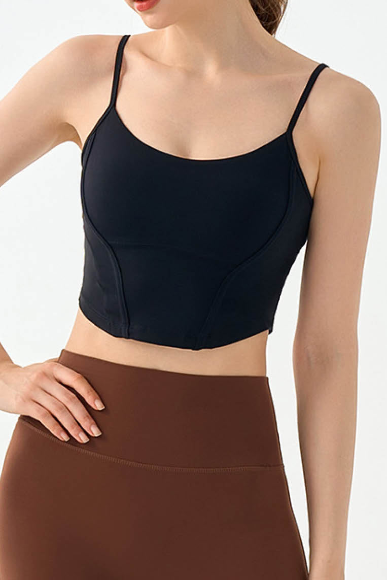 人鱼小吊带运动背心