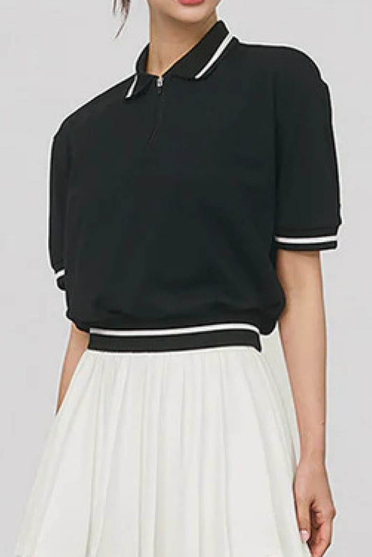 休闲透气拉链式运动上衣