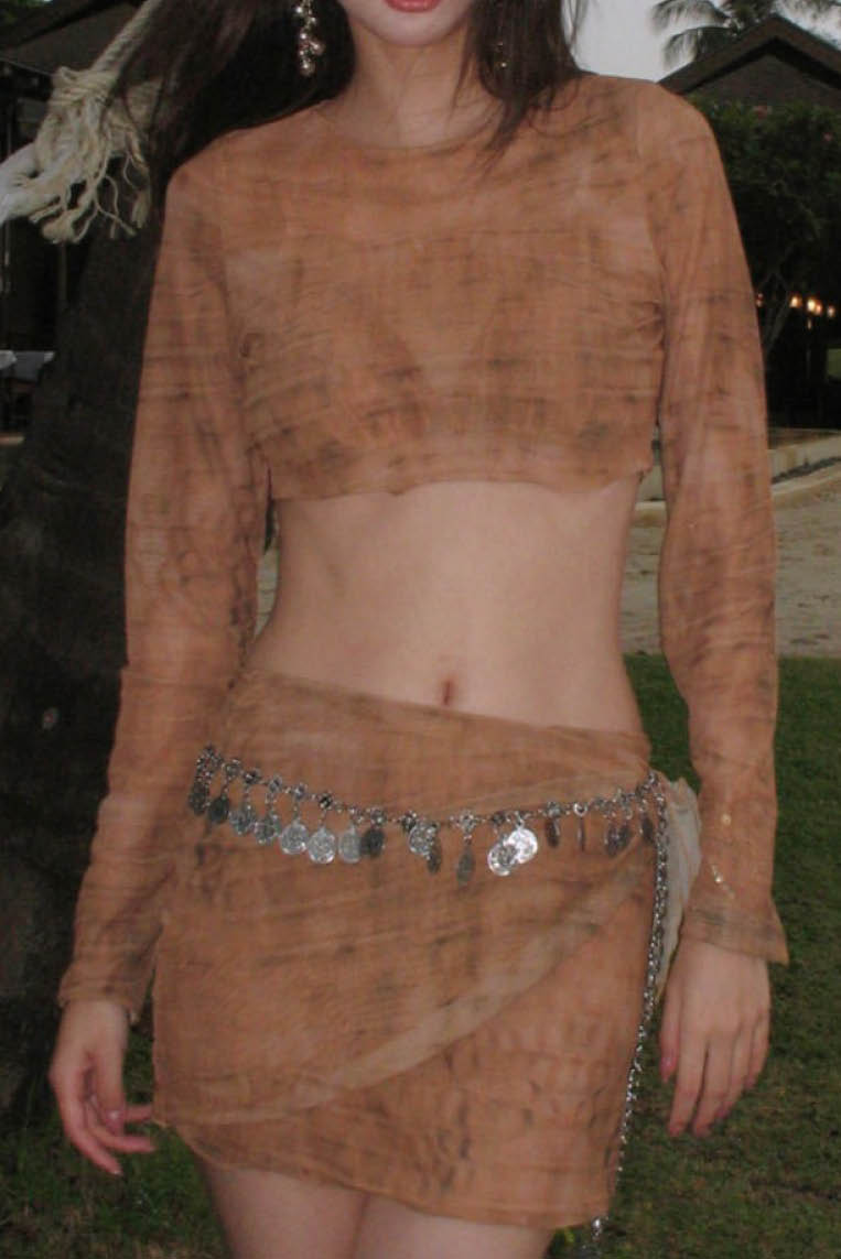 沙丘异域四件套腰带链比基尼