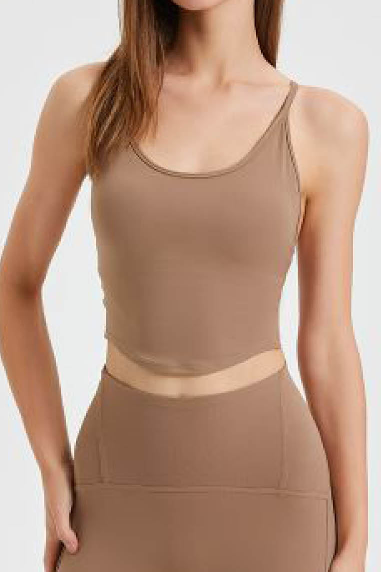 云朵线美背瑜伽吊带背心