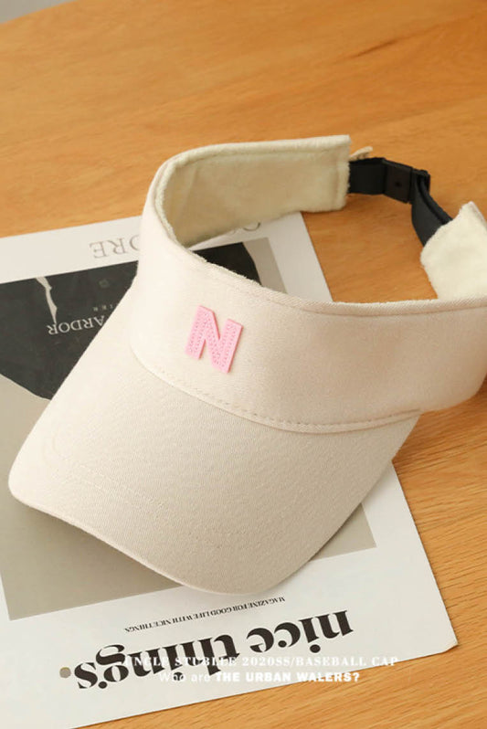 遮阳可调节运动空顶帽