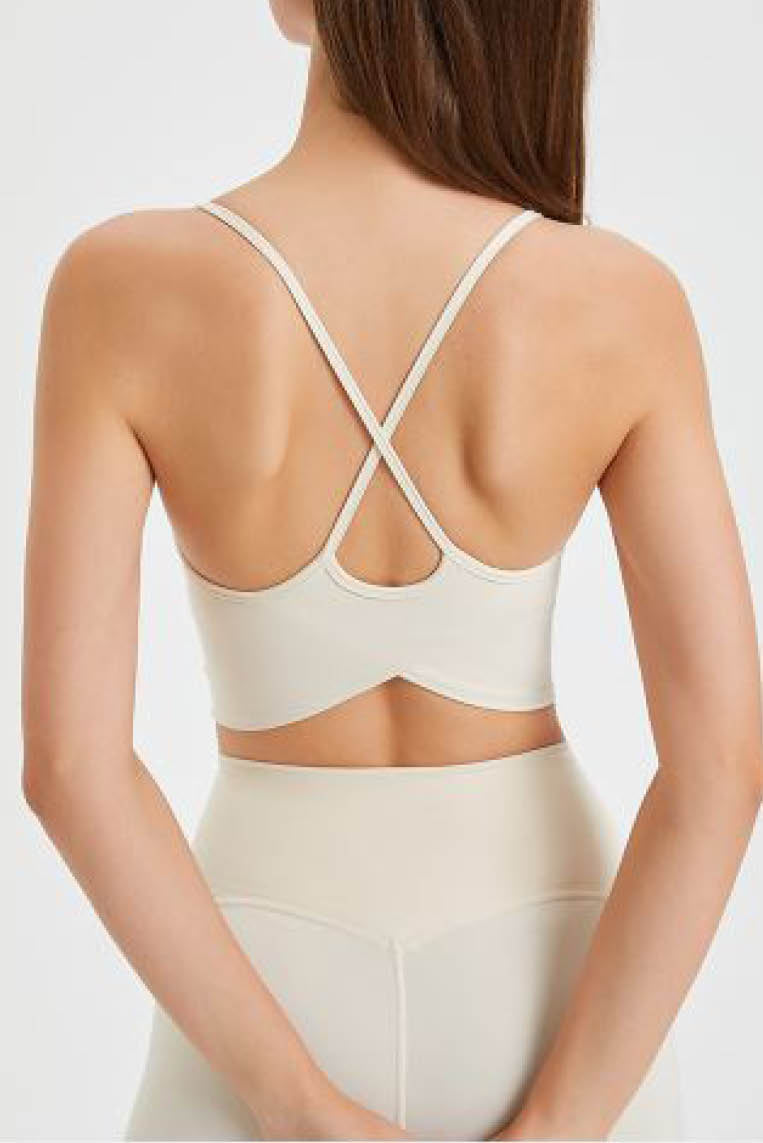 云朵线美背瑜伽吊带背心