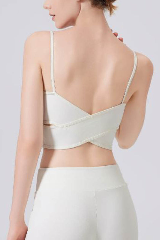 木耳花边吊带小背心