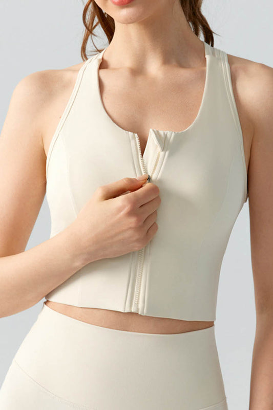 前拉链高强度文胸