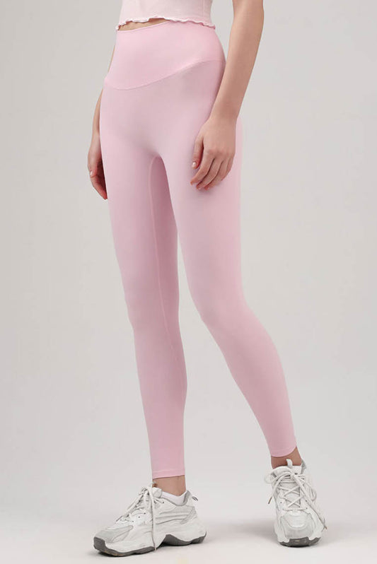 高腰后口袋无痕瑜伽裤