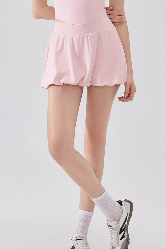 花苞蓬蓬运动短裙