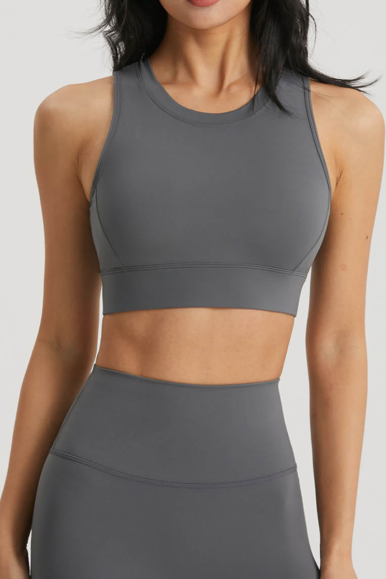 塑型美背中强度运动背心