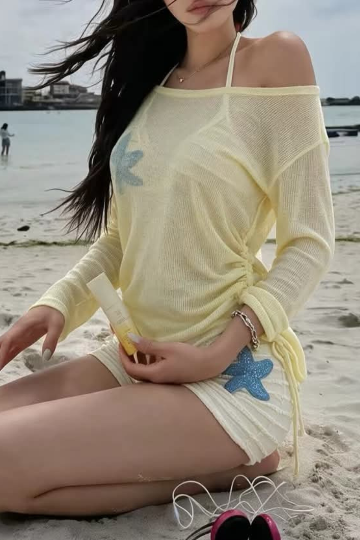 慵懒度假风三件套比基尼