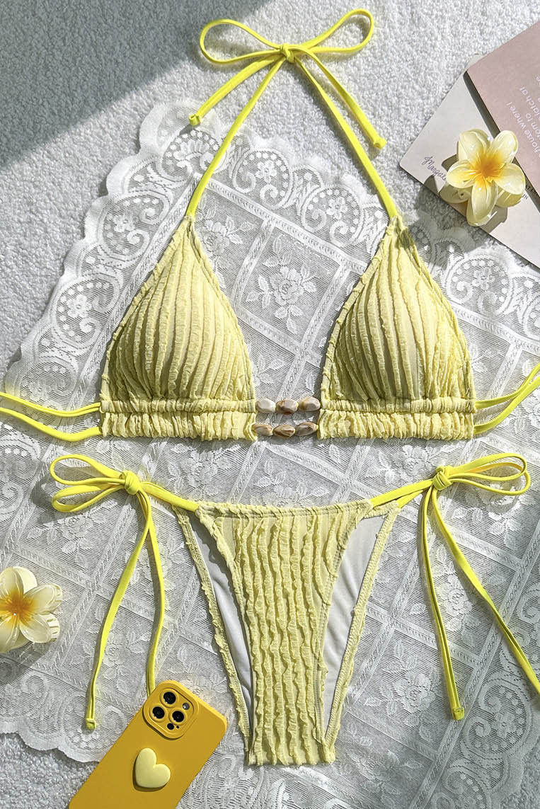 性感沙滩bikini两件套