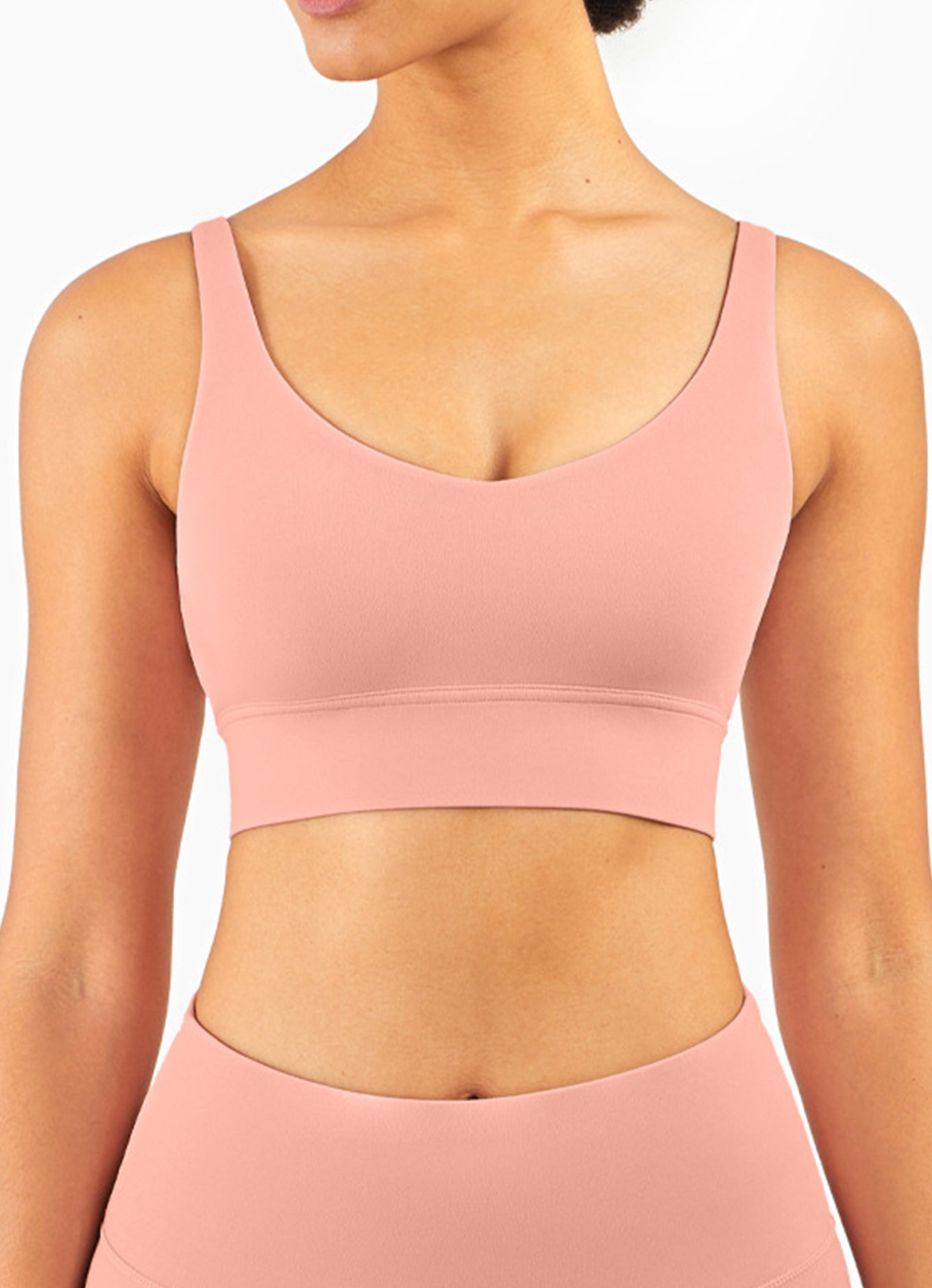 魅力深V防震文胸