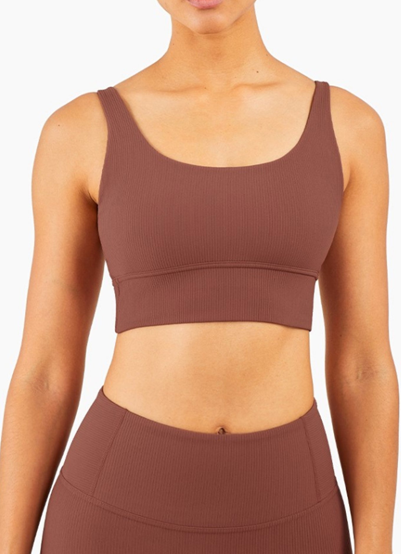 欧美罗纹运动文胸