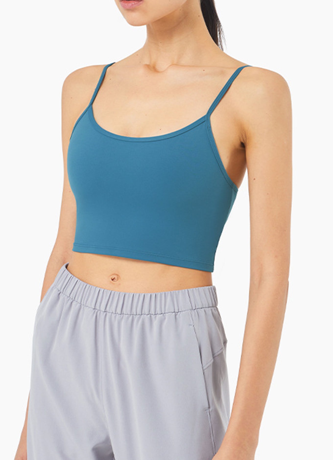 可调节细带瑜伽文胸