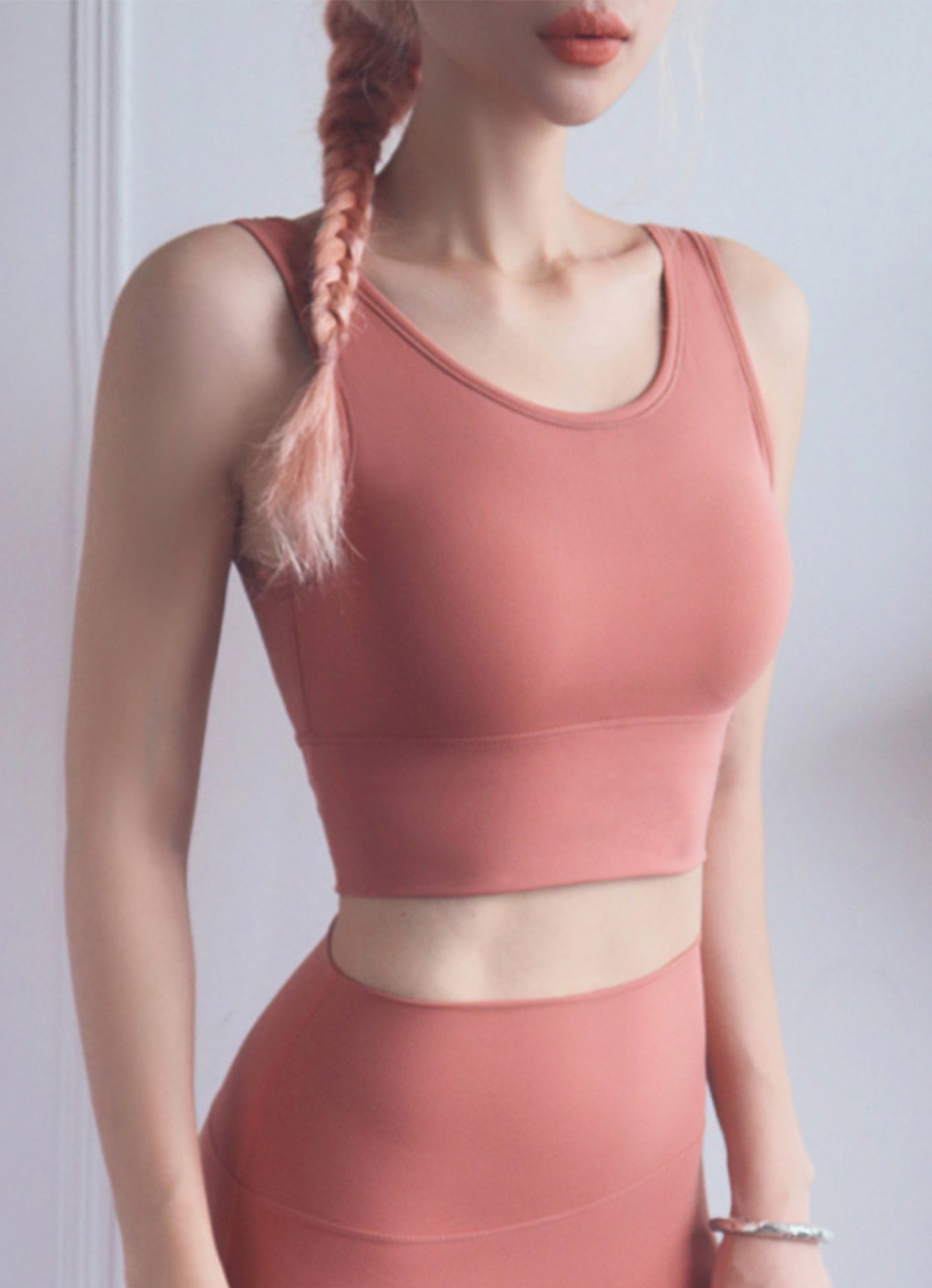 高U领背心式文胸