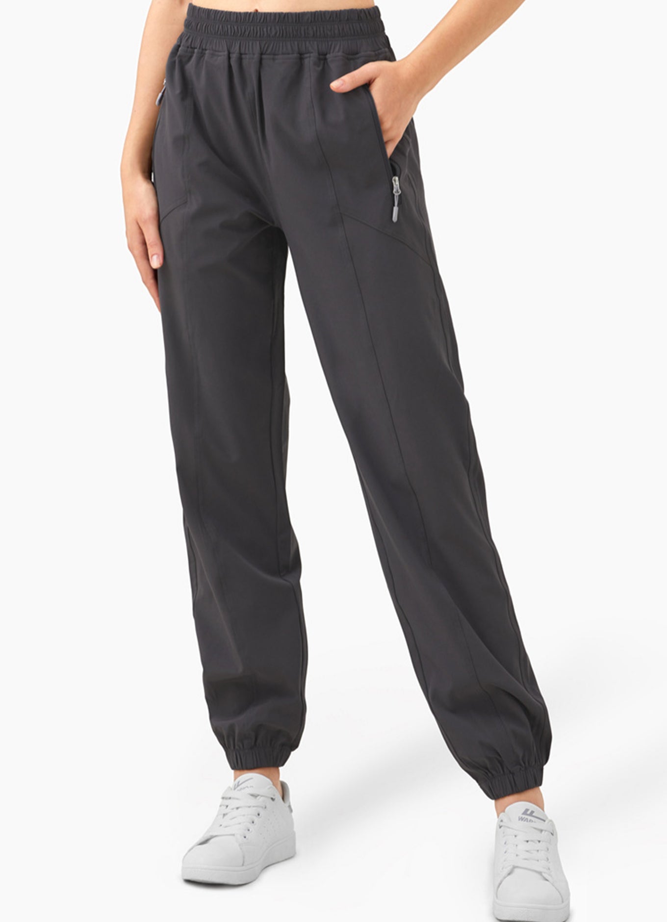 休闲束脚运动裤