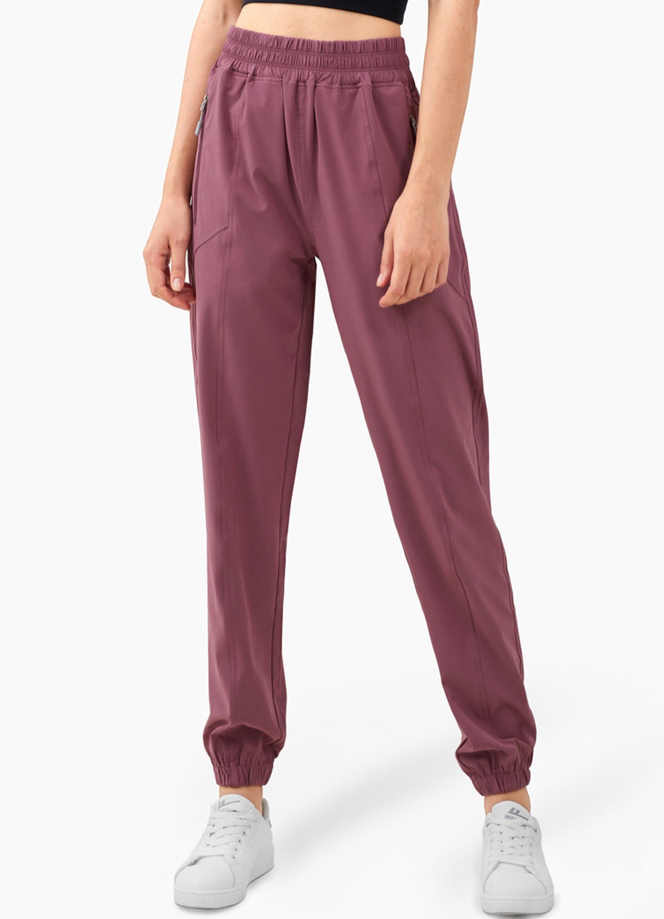 休闲束脚运动裤