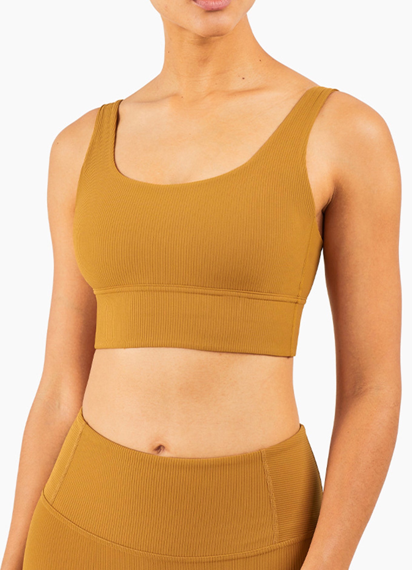 欧美罗纹运动文胸