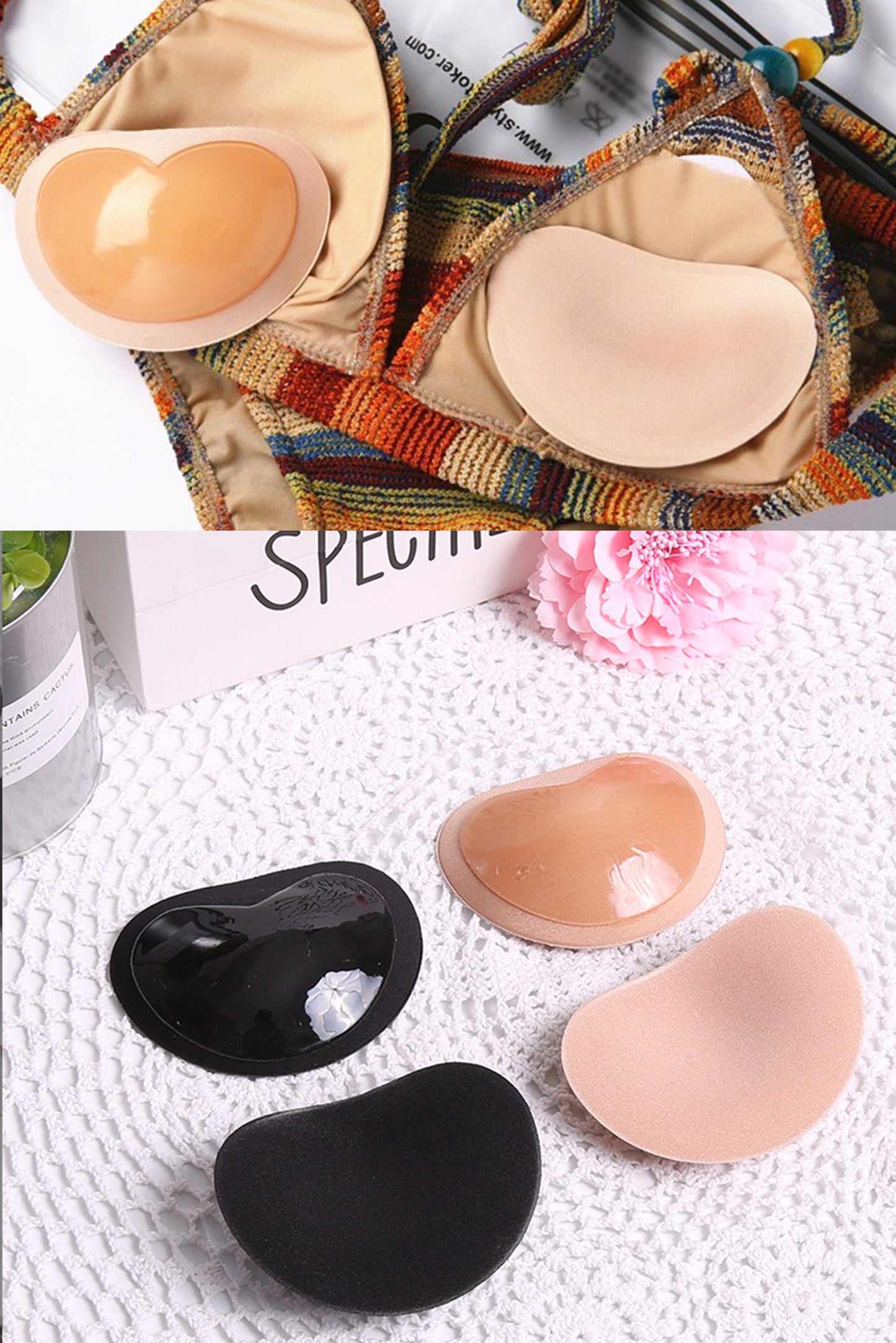 加厚聚拢海绵胸垫