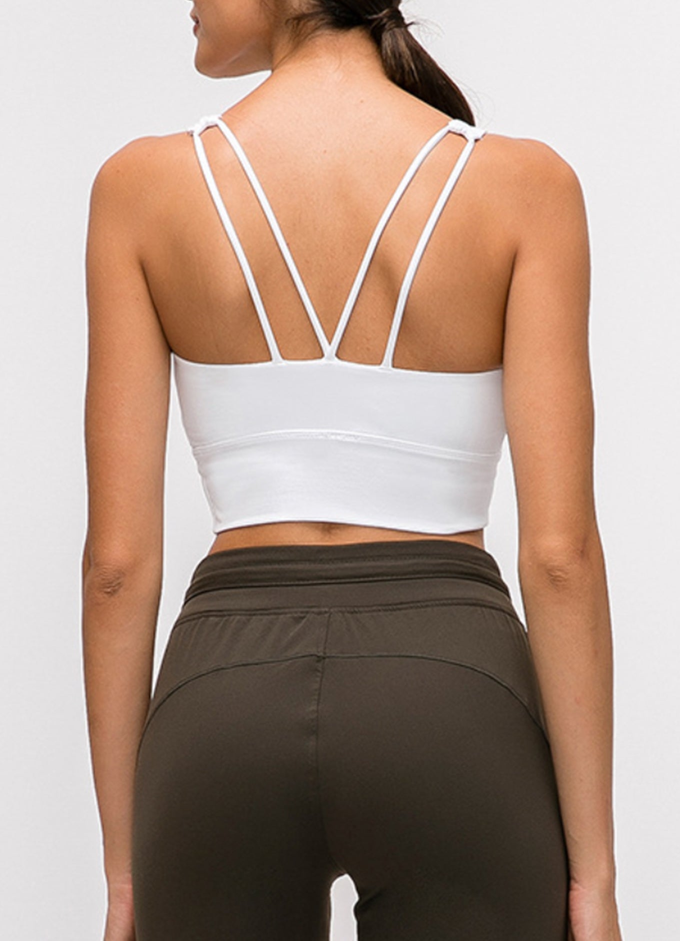 双肩带防震运动内衣