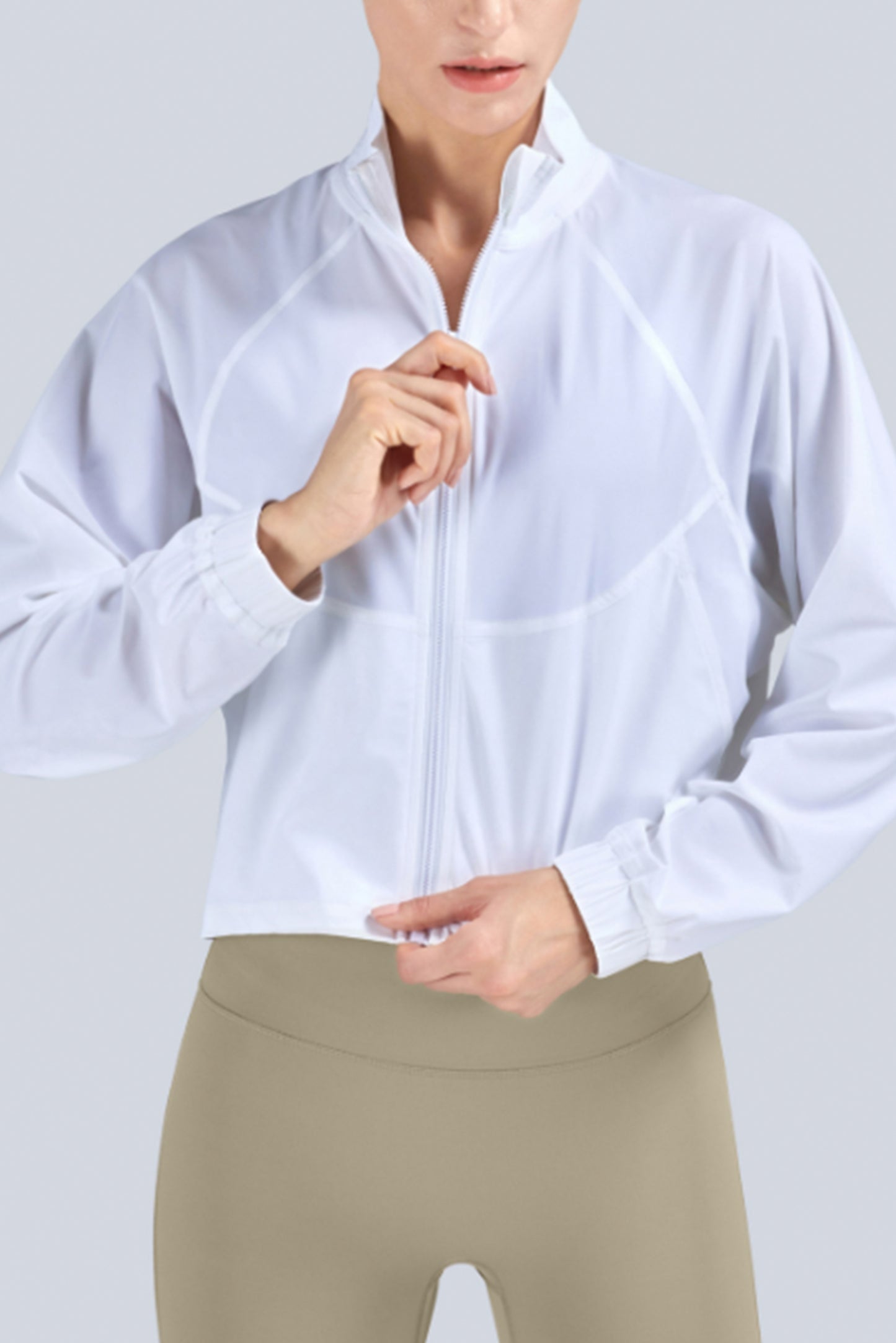 时尚宽松运动外套