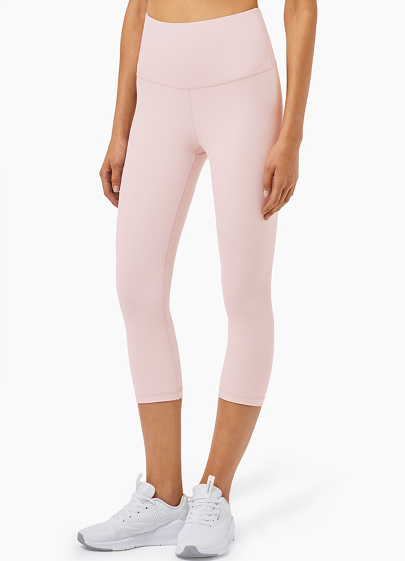 防翻边健身7分裤