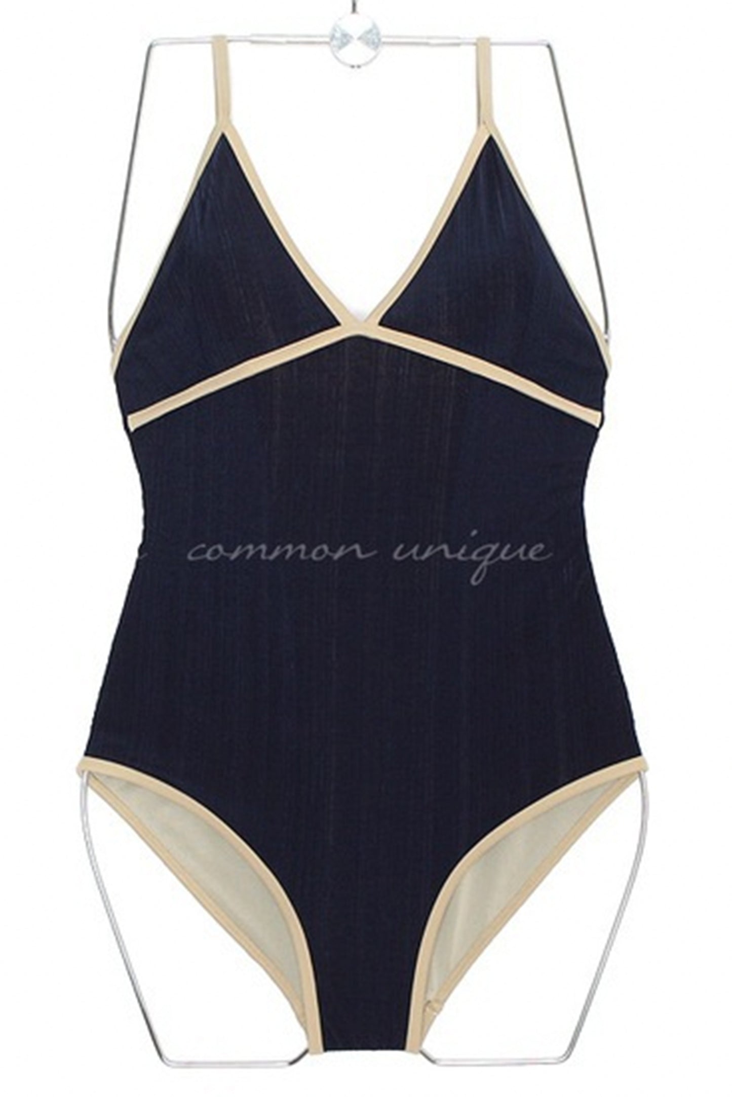 小清新连体游泳衣