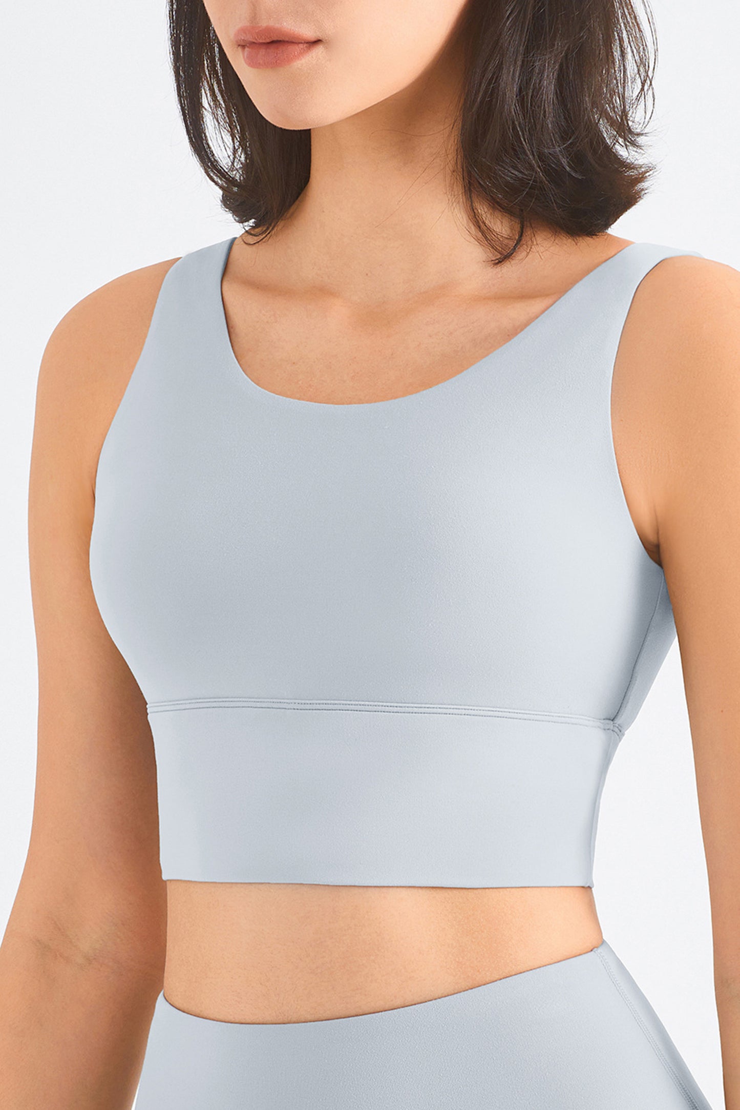 莱卡深V美背文胸