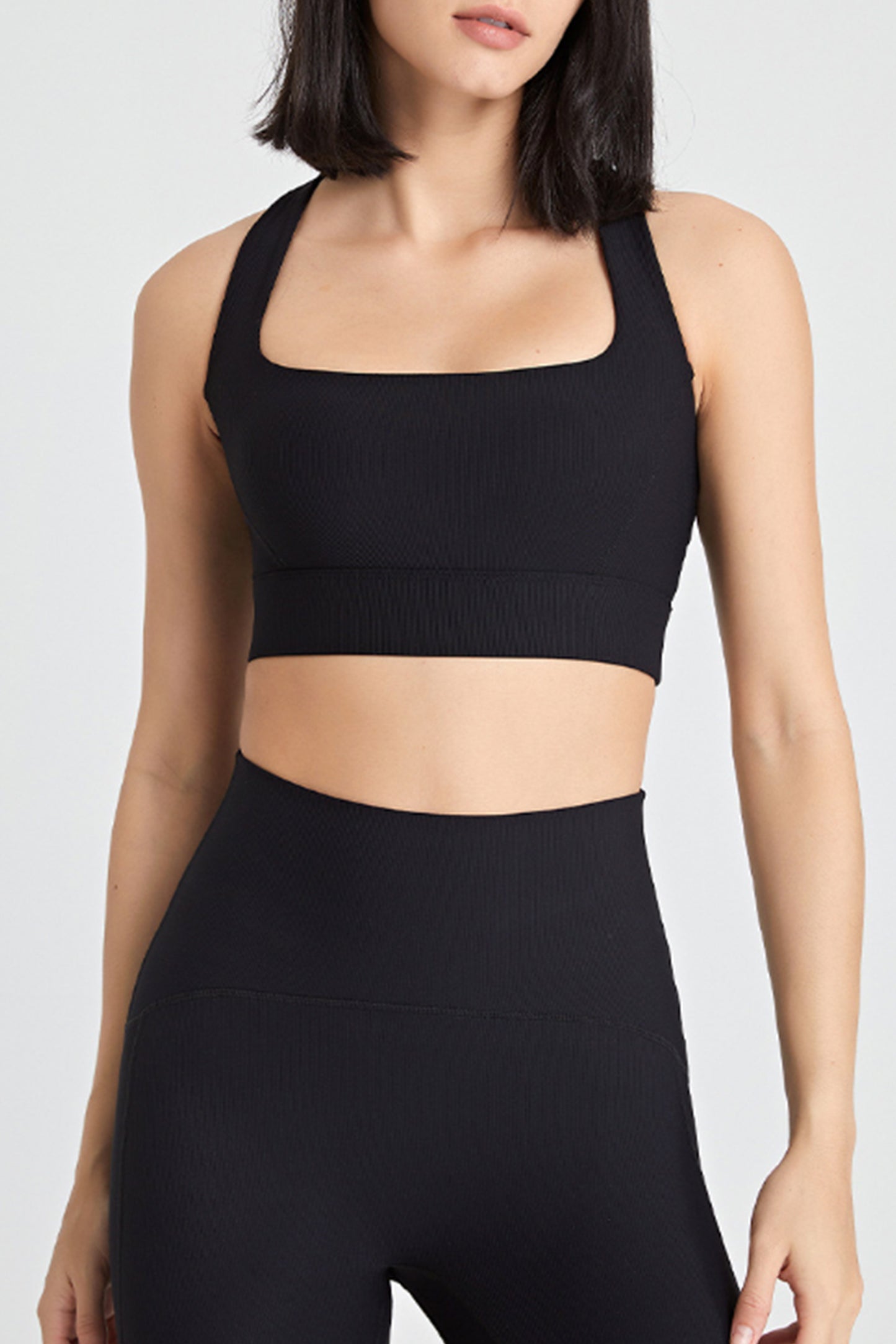 交叉美背聚拢文胸